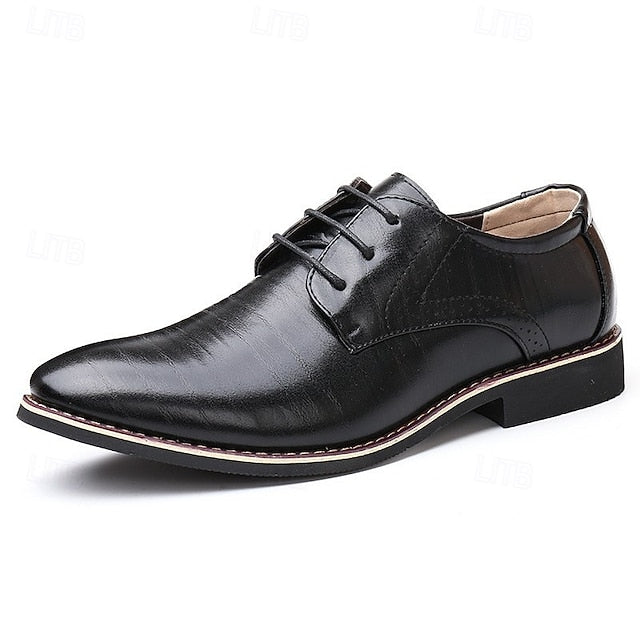 Business Classic Men's Derby Shoes Oxfords
