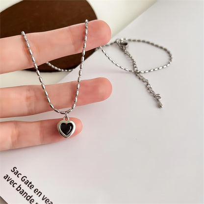 Dainty Heart Matching Necklace