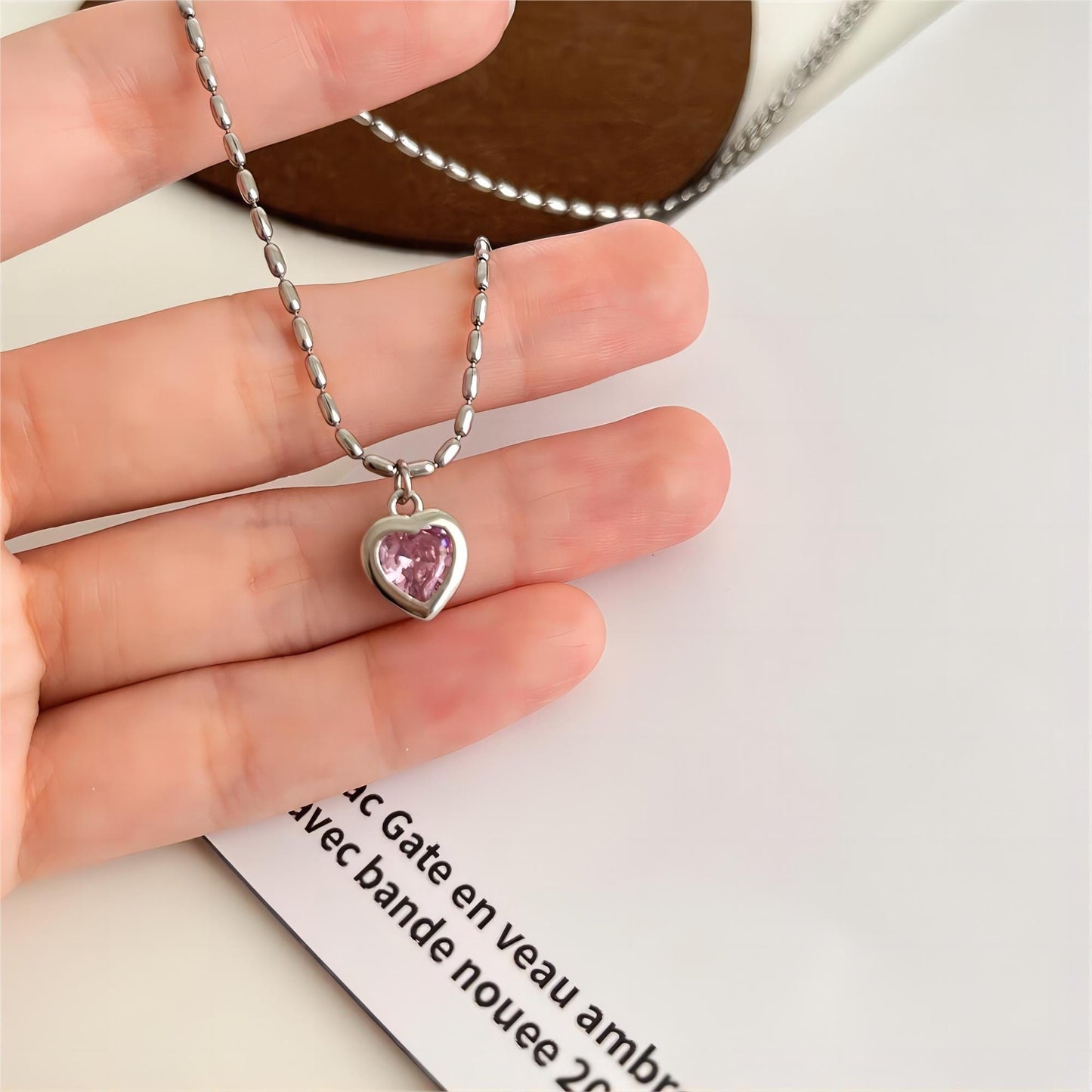 Dainty Heart Matching Necklace