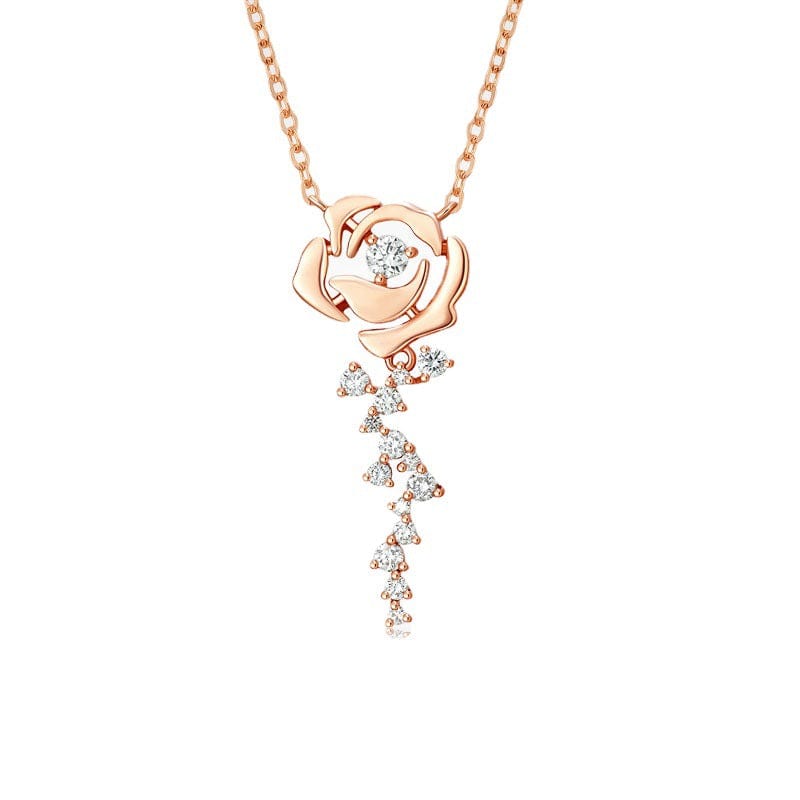 Dainty Rose Necklace