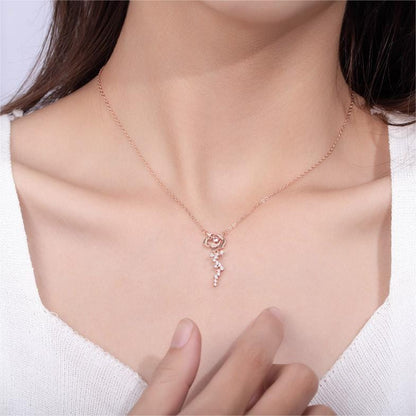 Dainty Rose Necklace