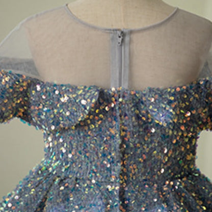 Flower Party Dress Gown Evening Girls' Girl