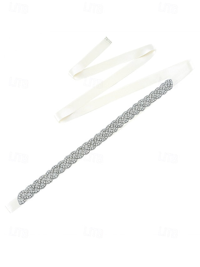 Waistband Bridal Elegant – Rhinestone Wedding Crystal