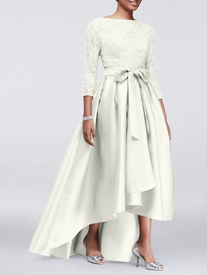 the Bride Mother of Size Wedding Dress Plus Elegant A-Line Guest