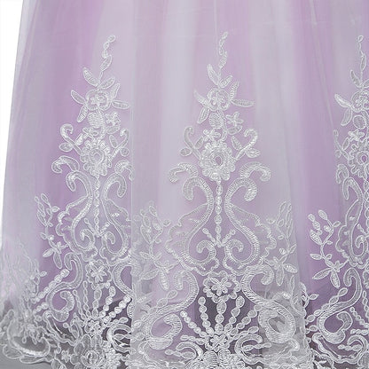 Wedding Girls' Flower Sleeveless Kids Girl Dress