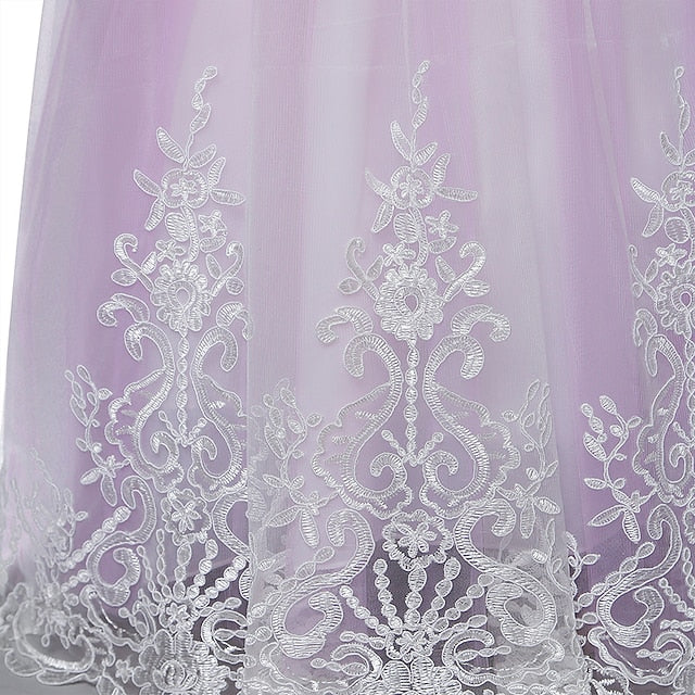 Formal Girl Lace Girls' Dress Flower
