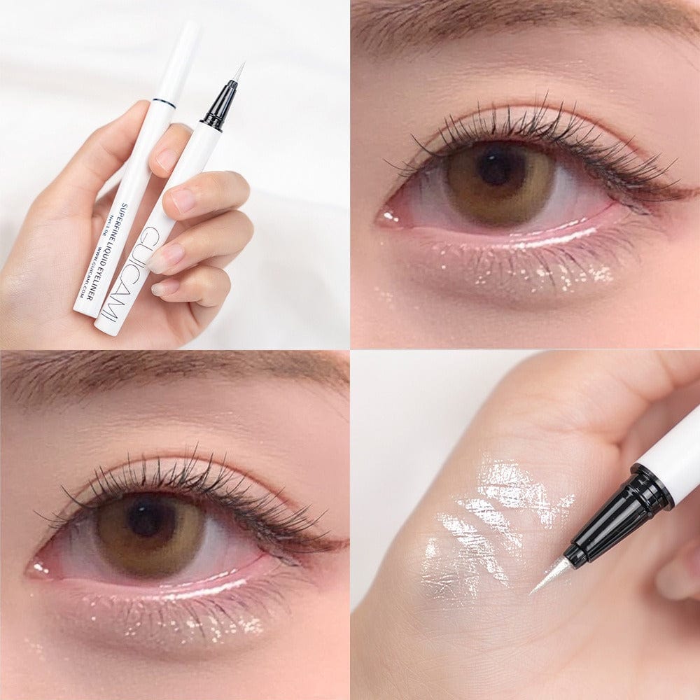 Eyeliner liquide à la poudre de diamant