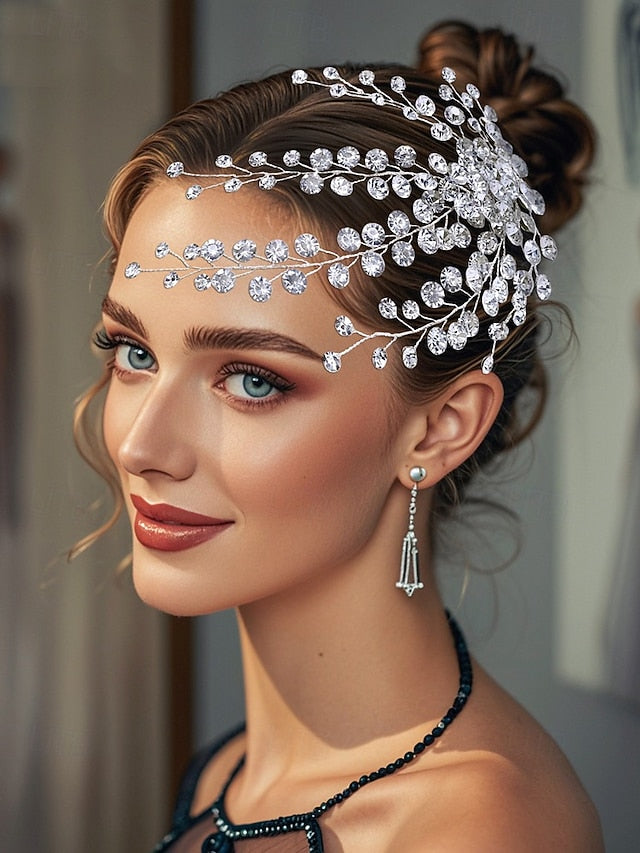 Accessory Flower Crystal and Hair Bridal – Elegant Rhinestone