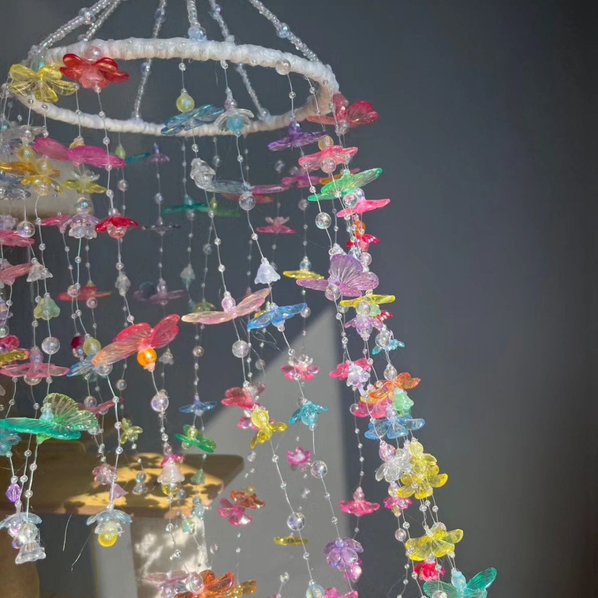 Cute DIY Butterfly Wind Chime