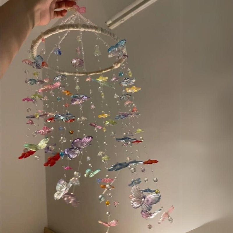 Cute DIY Butterfly Wind Chime