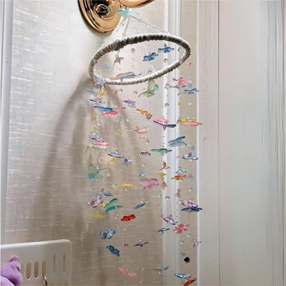 Cute DIY Butterfly Wind Chime