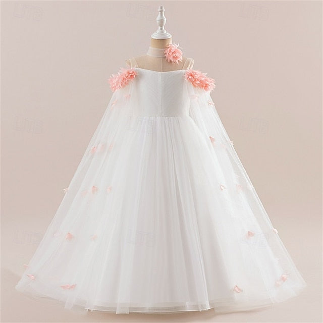 Princess Girl Flower Kid's Dress Girls'