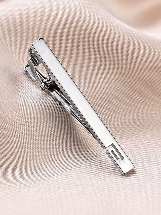 Tie - Slim Men's Metal Clip