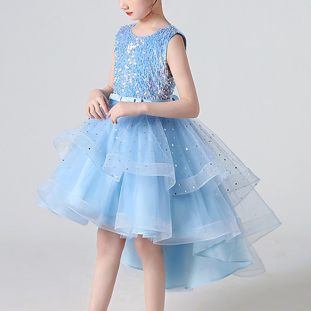 Princess Party Girl Girls' Flower Dress