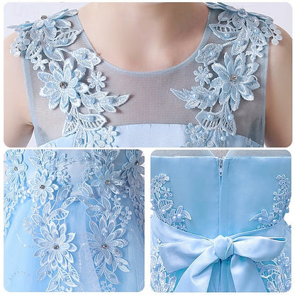 Kid's Flower Dress Girl Princess Girls'