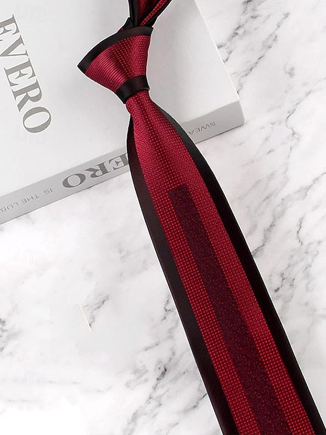Pattern with Polyester Men's Necktie Classic