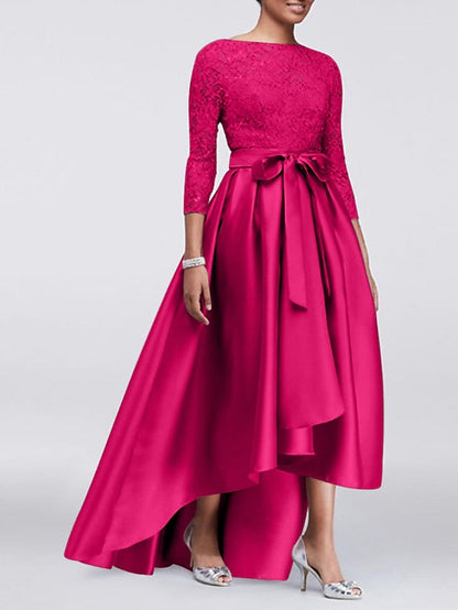 the Bride Mother of Size Wedding Dress Plus Elegant A-Line Guest