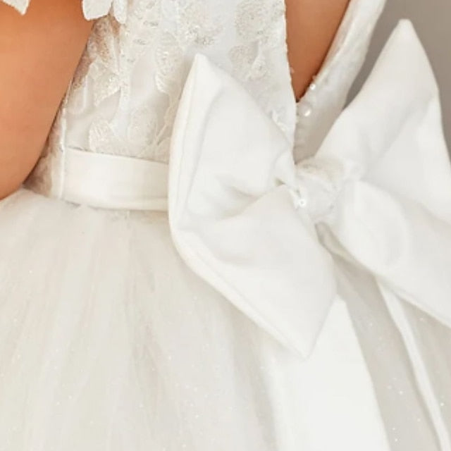 Dress Girls' Princess Flower First Girl