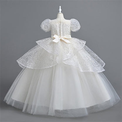 Performance Girls' Girl Dress Wedding Party Flower