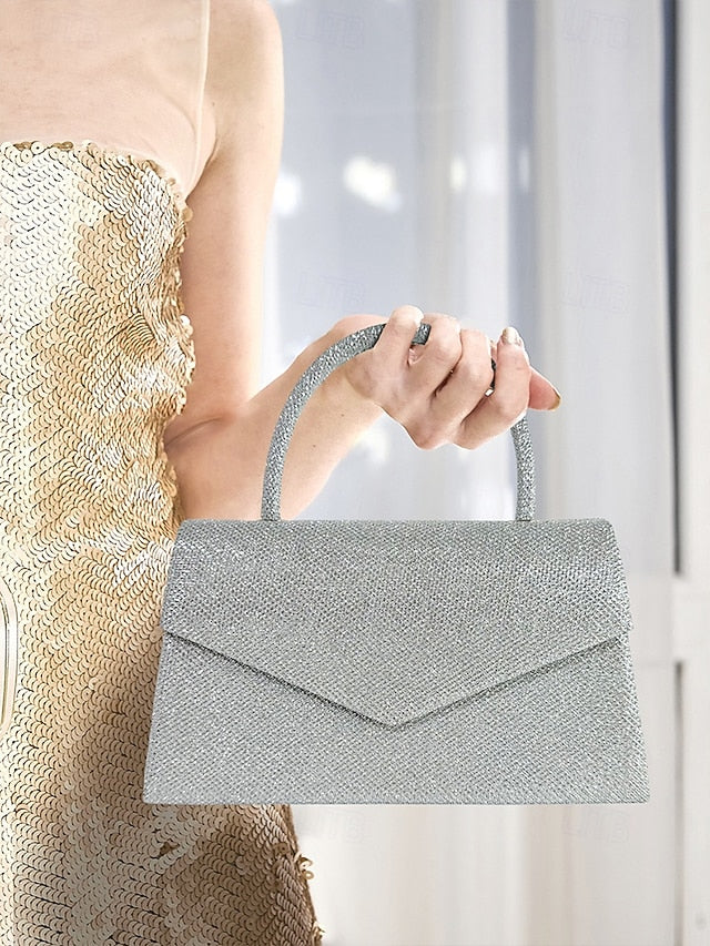 Evening Women's Polyester Shoulder Flap Bag Clutch Bags