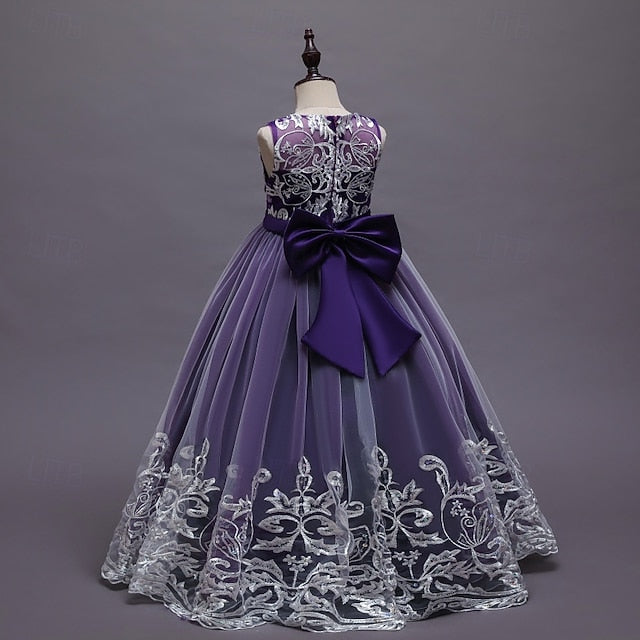 Girl Flower Girls' Dress Kid's Princess