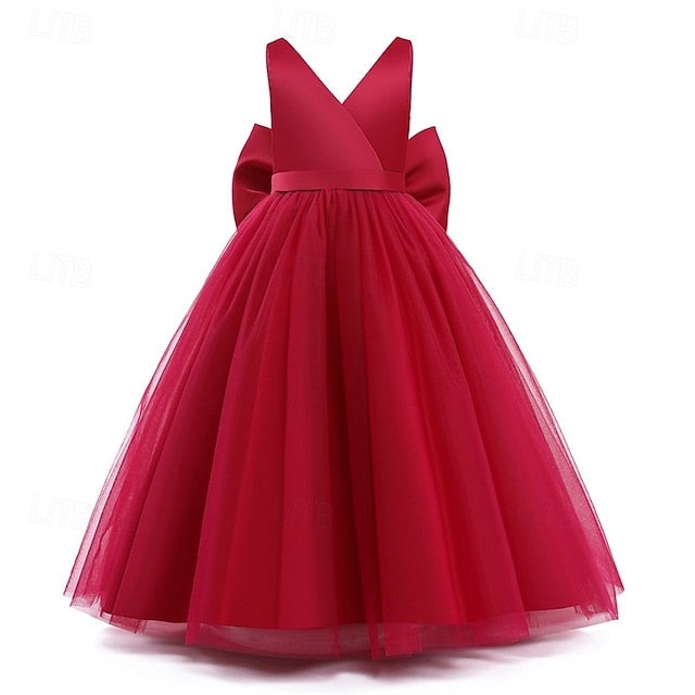 Girls' Princess Flower Dress Girl Kid's
