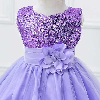 Party Wedding Girl Girls' Flower Dress