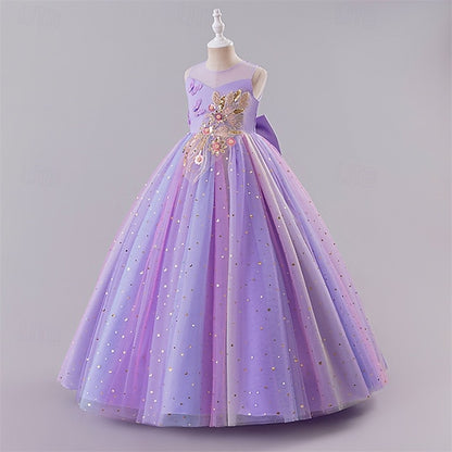 Girl Kid's Flower Dress Girls' Princess