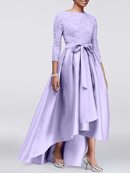 the Bride Mother of Size Wedding Dress Plus Elegant A-Line Guest