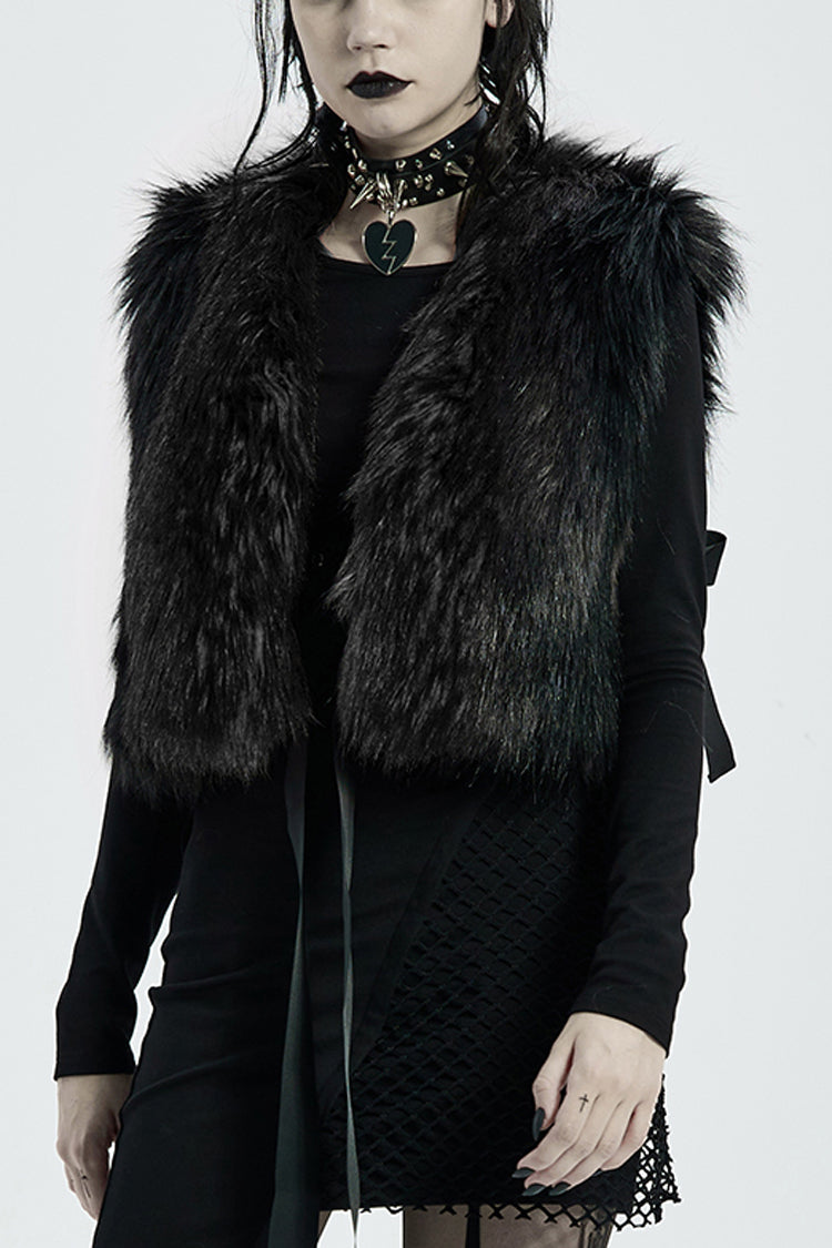 Steampunk Bowknot Side Bandage Coat