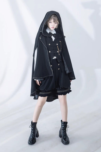 Ivory Anxious Rabbit Long-Sleeve Ouji Gothic Lolita Blouse