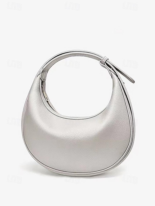 Crescent Elegant Shoulder White - Bag Women's Stylish