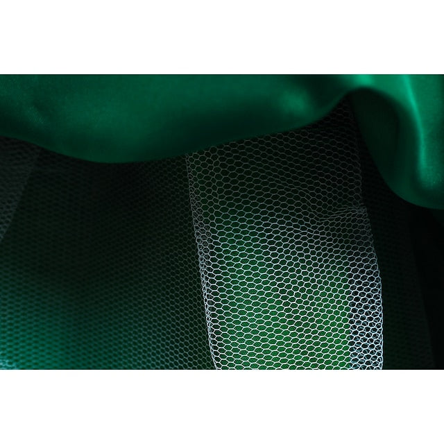 Colored Kids Short Solid Girls' Dress Flower Girl