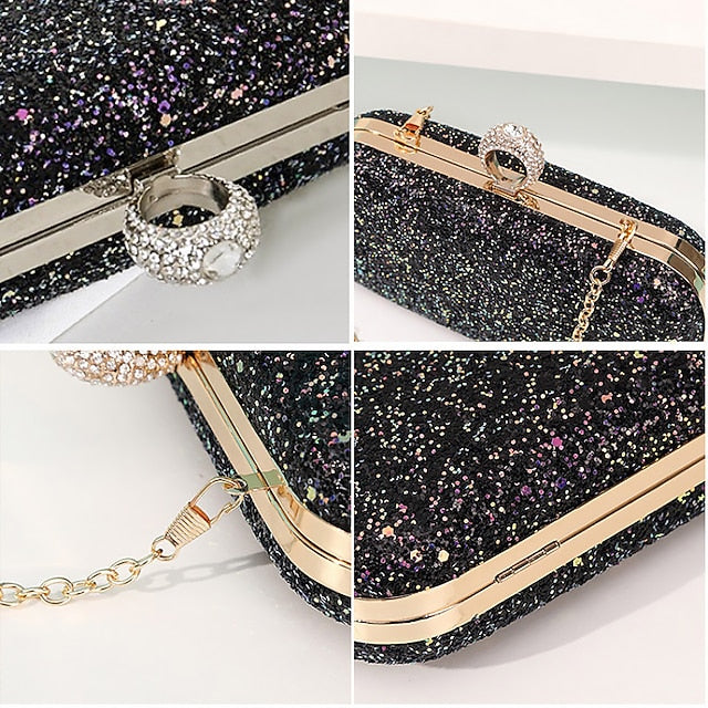 Bags Wristlet Bag PU Evening Clutch Women's Leather