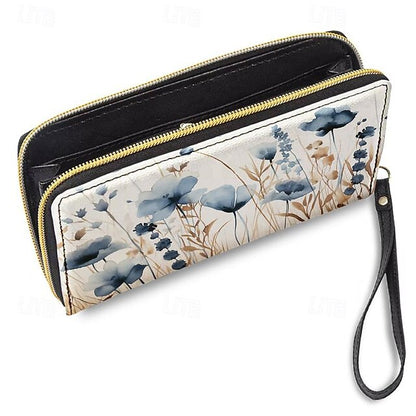 Women's Wallet Purse Leather Daily Coin Shopping Holiday PU
