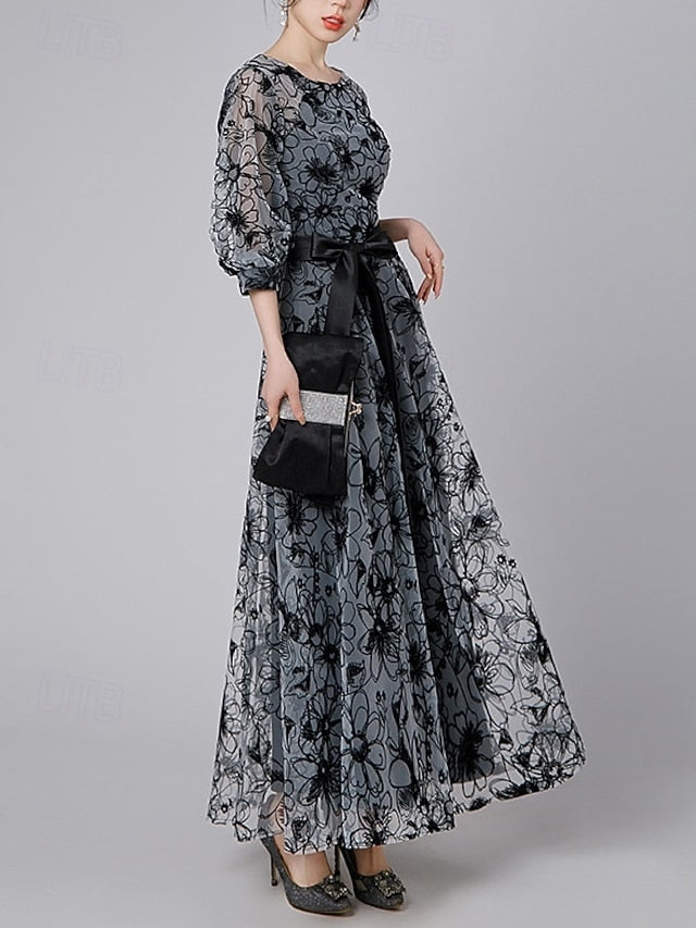 Mother A-Line Dress Formal the Elegant of Vintage Bride