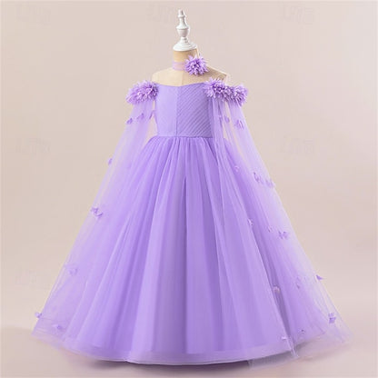 Princess Girl Flower Kid's Dress Girls'