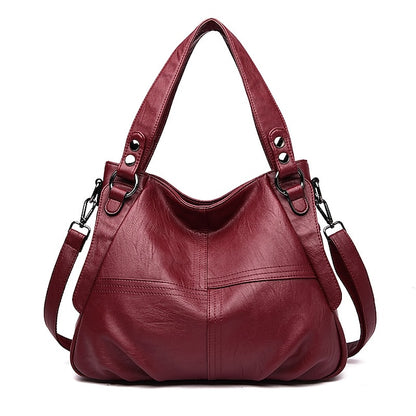 Faux Burgundy Shoulder Women's Large – Bag Leather