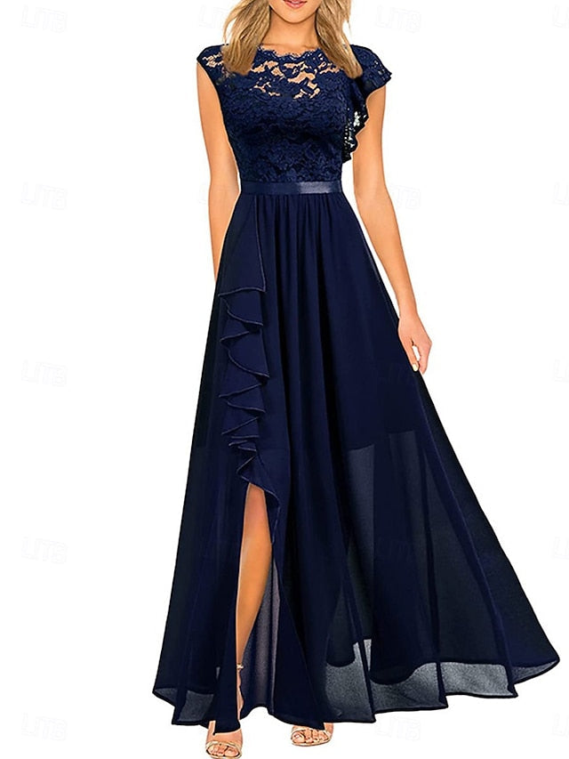 Jewel Guest Mother of Elegant Wedding the Bride Casual Dress