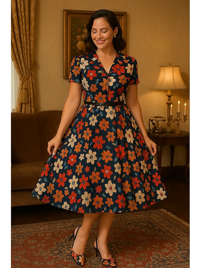 Slingback Elegant Pointed Heels Toe High Women's – Floral