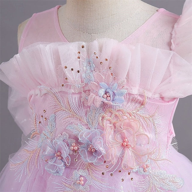 Girl Flower Dress Princess Kid's Girls'