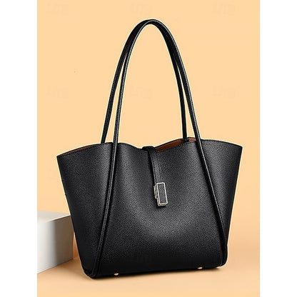 Green Faux Tote Women's Bag Leather