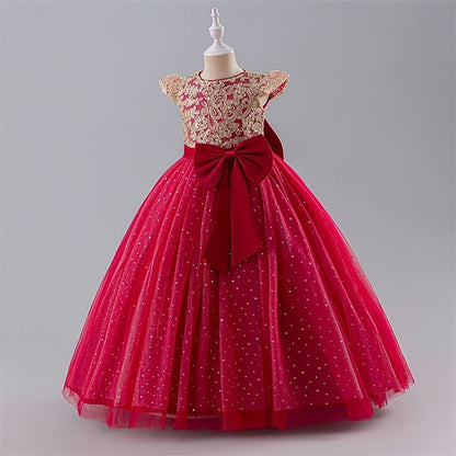 Kid's Girls' Flower Dress Girl Princess