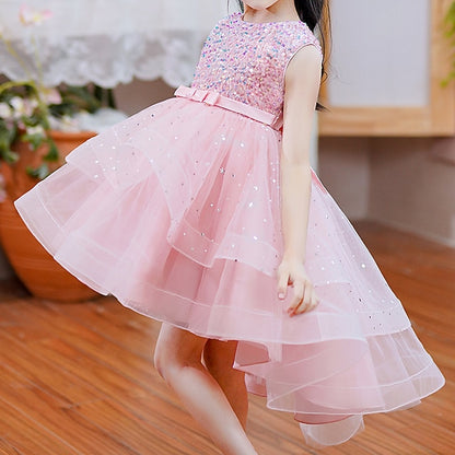 Princess Party Girl Girls' Flower Dress