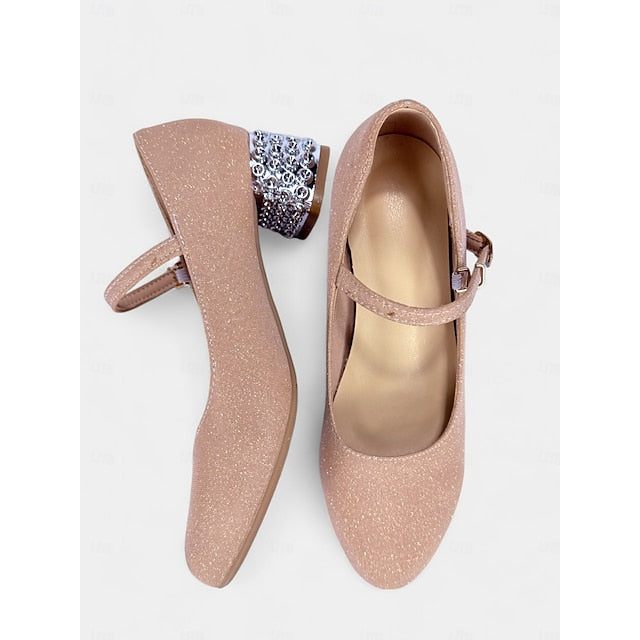 with and Dance Women's Glitter Jane Mary Girls' Shoes