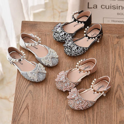 PU Heel Girls' Daily Shoes Glitter Glitters Heels