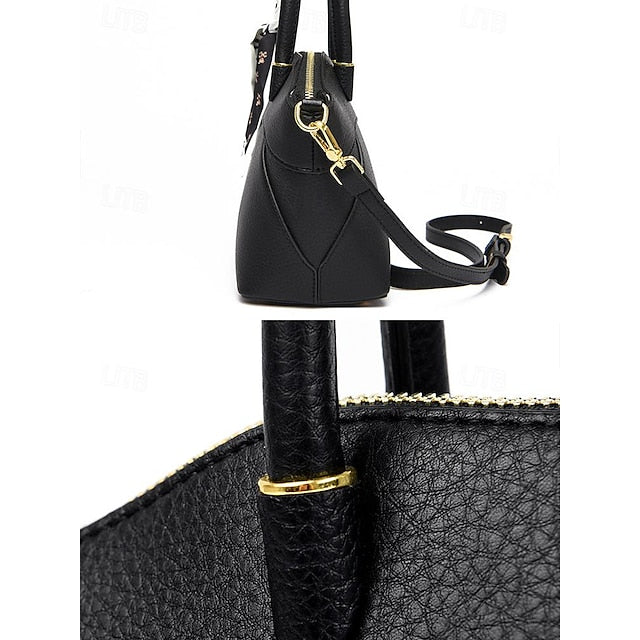 Daily Leather Bag Handbag Women's Bucket Office PU Holiday