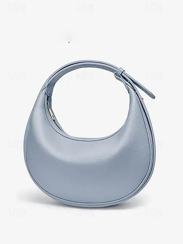 Crescent Elegant Shoulder White - Bag Women's Stylish