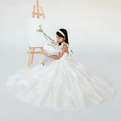 Formal Girl Flower Girls' Dress Communion First