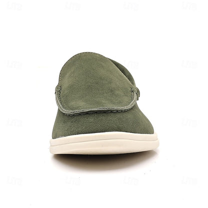 – Slip-On Loafers Blue Casual Faux Light Breathable Men's